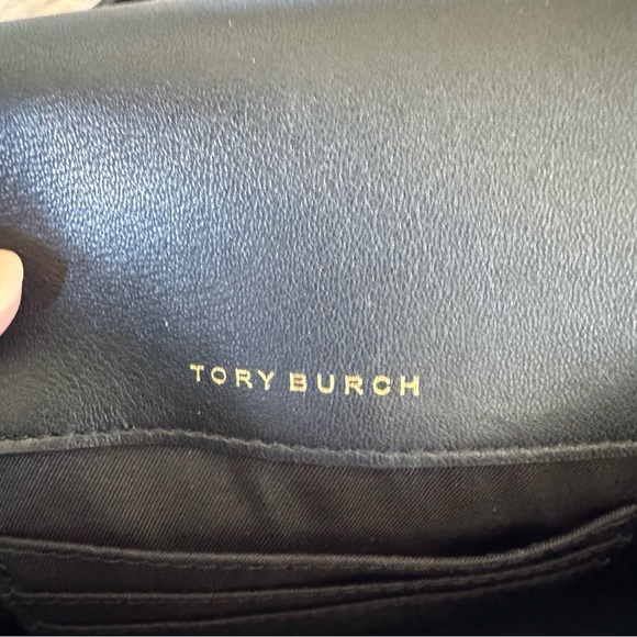 Tory Burch Mini Georgia Turnlock Chain - Quilt Pattern Embossing Leather Bag - Picture 7 of 13